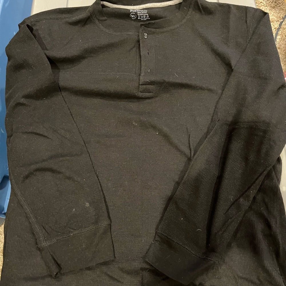 Perry Ellis Long Sleeve Thermal Size XL